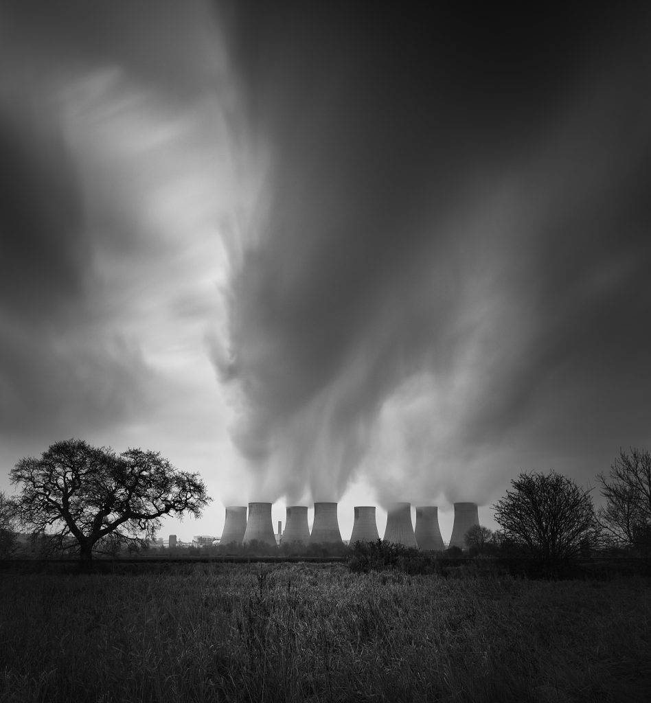 Country, Landscape, Long Exposure, Tree, Industry, Black and White, Fine Art, Artist, Photography, Print, Sale, 