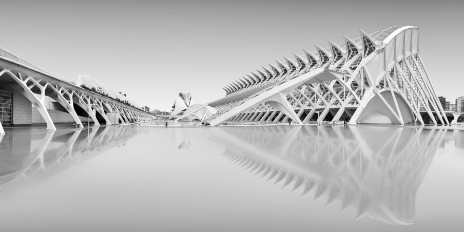 Valencia, architecture, long exposure, reflection, street, black and white, cityscape, award, print, for sale, fine art, classy, limited edition, photography, photographer, artist, street,